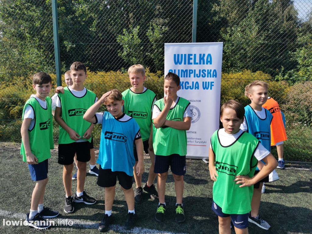 Olimpijska lekcja w-f w Popowie