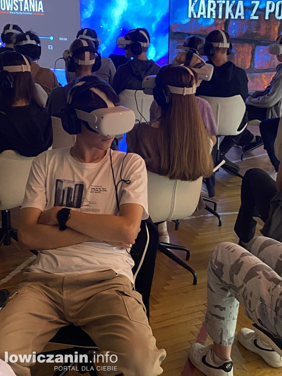  Na Blichu trwa podróż w przeszłość dzięki technologii wirtualnej rzeczywistości (VR)
