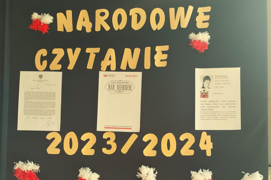 Narodowe Czytanie w ZST nr 1 w Łowiczu