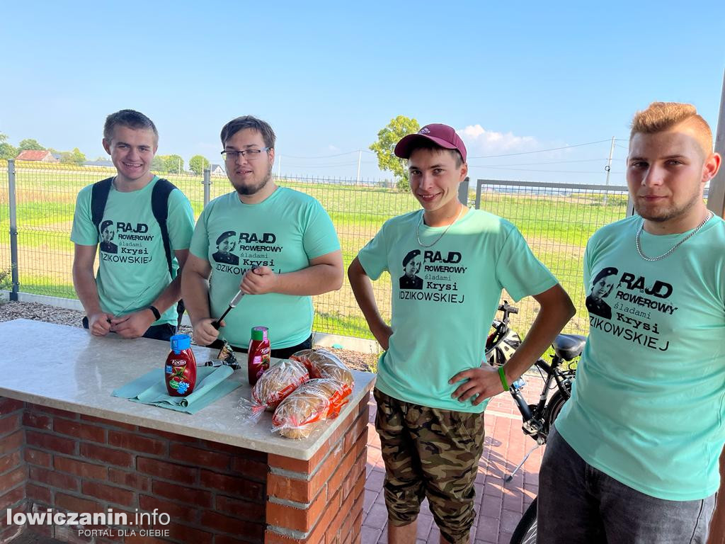 Rajd Rowerowy Śladami Krysi Idzikowskiej