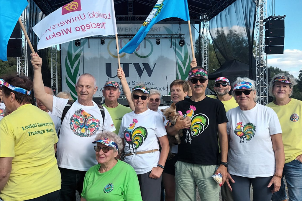 Łowiccy seniorzy na Olimpiadzie w Łazach