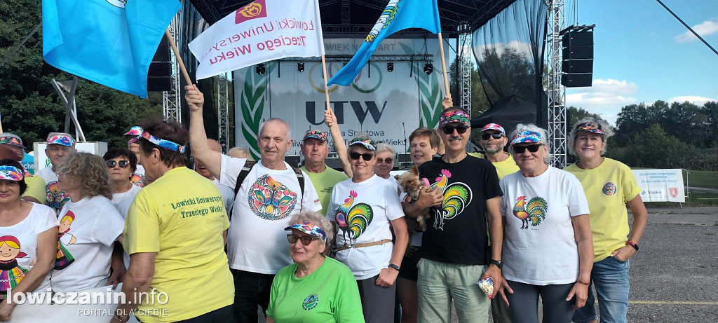 Łowiccy seniorzy na Olimpiadzie w Łazach