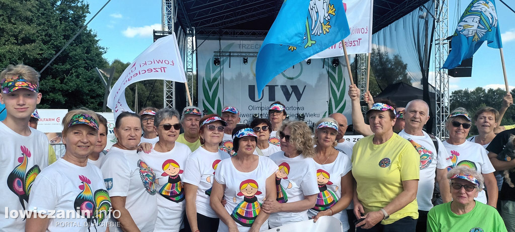 Łowiccy seniorzy na Olimpiadzie w Łazach