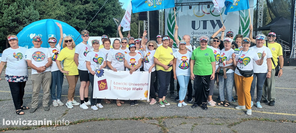 Łowiccy seniorzy na Olimpiadzie w Łazach