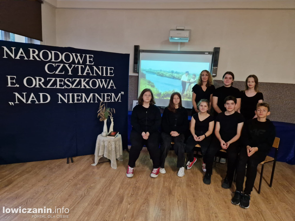 W szkole w Mastkach też czytali ,,Nad Niemnem”
