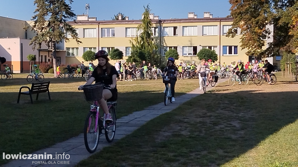 Rajd rowerowy uczniów SP 2 w Łowiczu