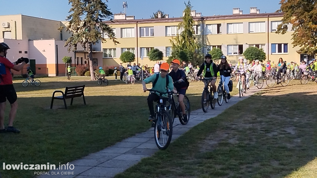Rajd rowerowy uczniów SP 2 w Łowiczu