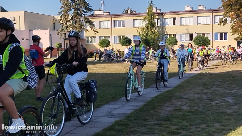 Rajd rowerowy uczniów SP 2 w Łowiczu
