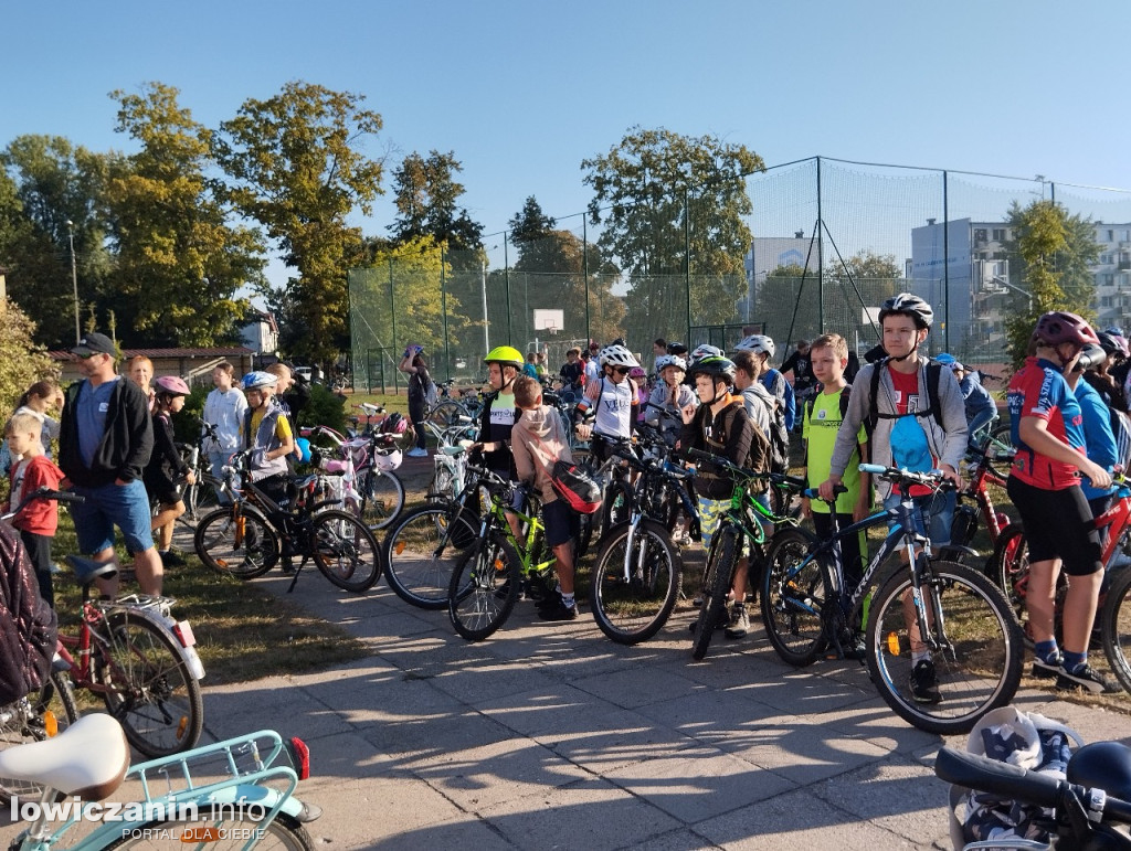 Rajd rowerowy uczniów SP 2 w Łowiczu
