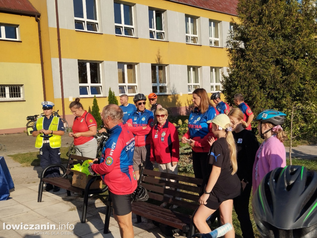 Rajd rowerowy uczniów SP 2 w Łowiczu