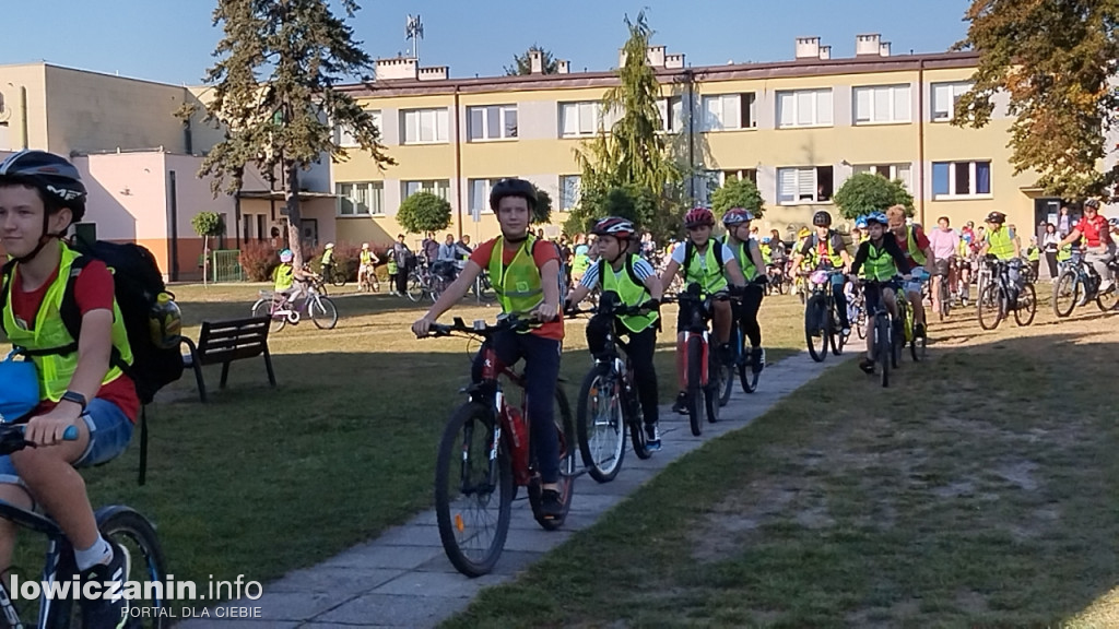 Rajd rowerowy uczniów SP 2 w Łowiczu