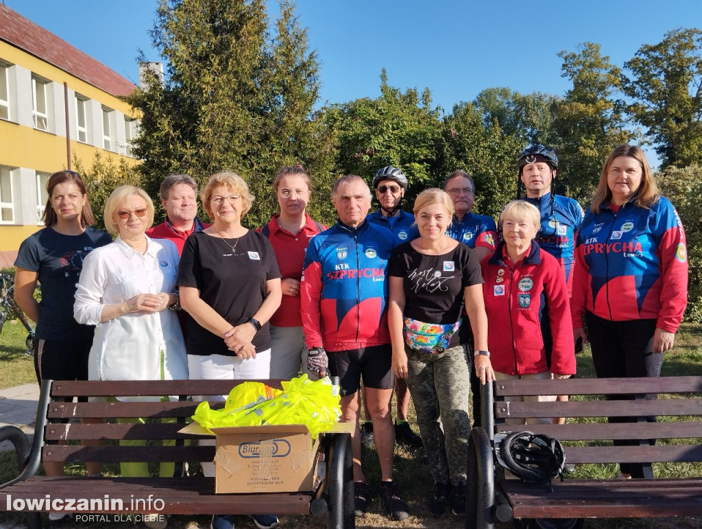 Rajd rowerowy uczniów SP 2 w Łowiczu