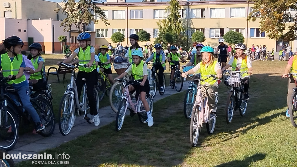 Rajd rowerowy uczniów SP 2 w Łowiczu