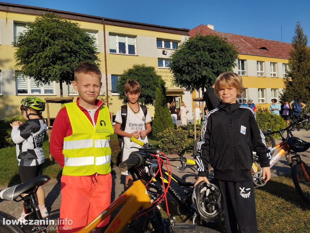 Rajd rowerowy uczniów SP 2 w Łowiczu