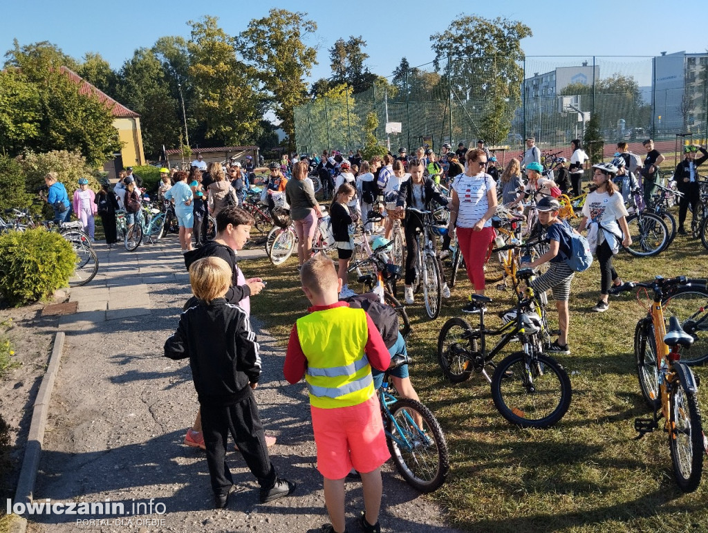 Rajd rowerowy uczniów SP 2 w Łowiczu