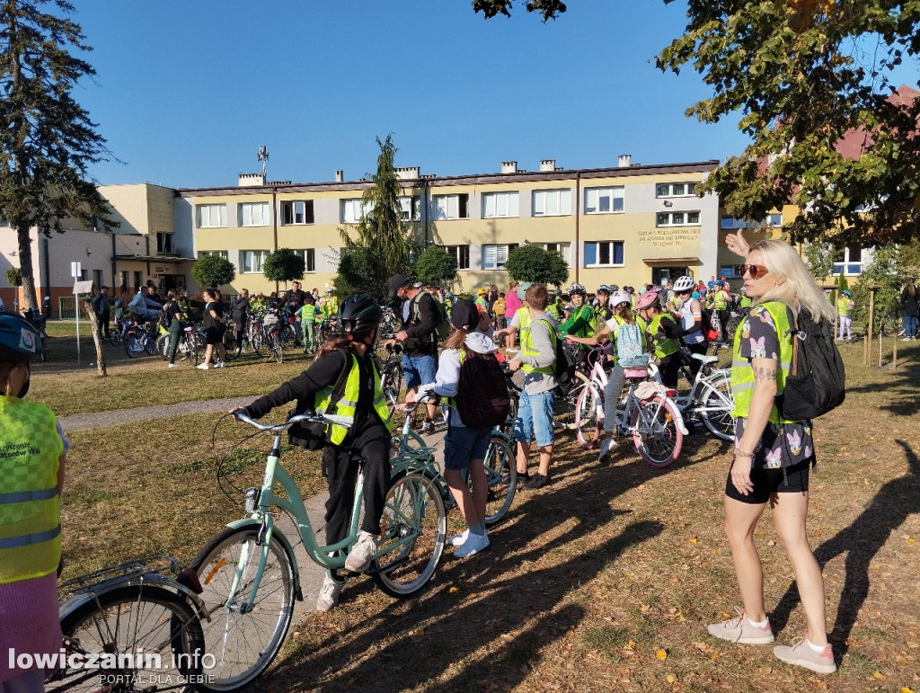 Rajd rowerowy uczniów SP 2 w Łowiczu