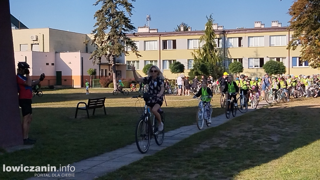 Rajd rowerowy uczniów SP 2 w Łowiczu