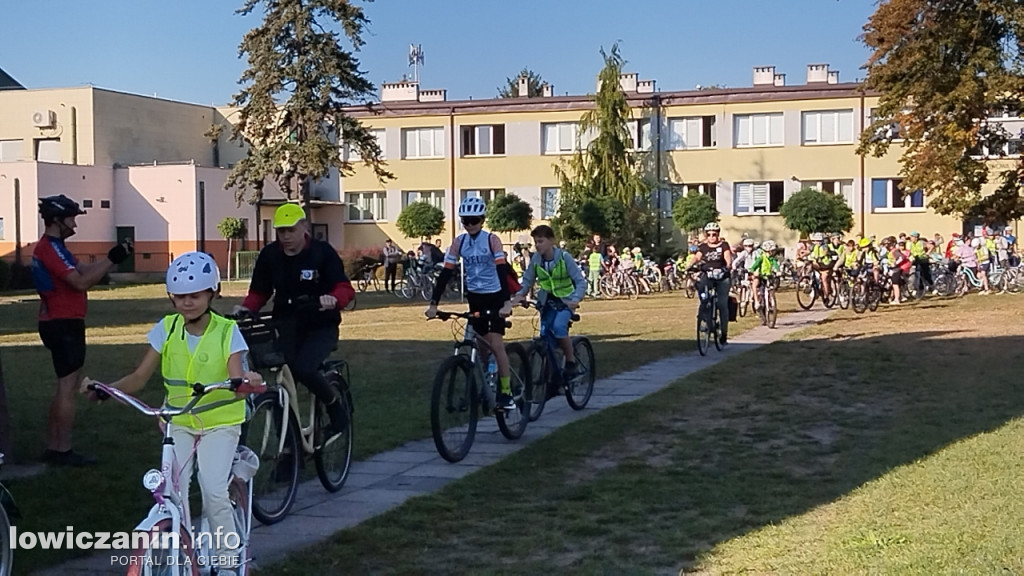 Rajd rowerowy uczniów SP 2 w Łowiczu