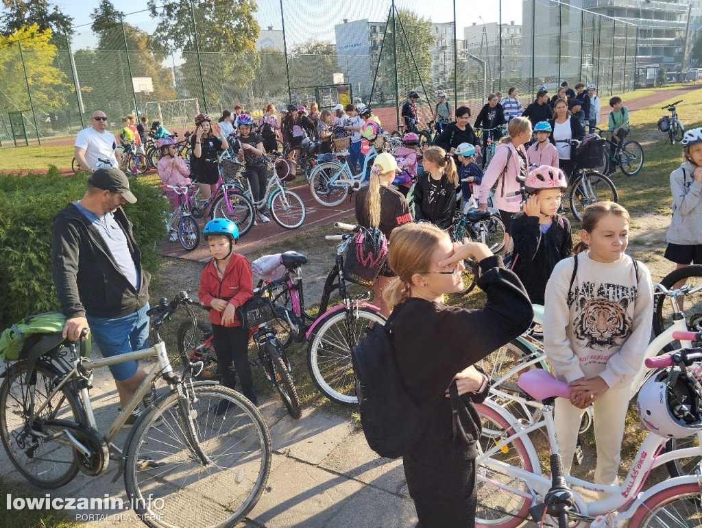 Rajd rowerowy uczniów SP 2 w Łowiczu