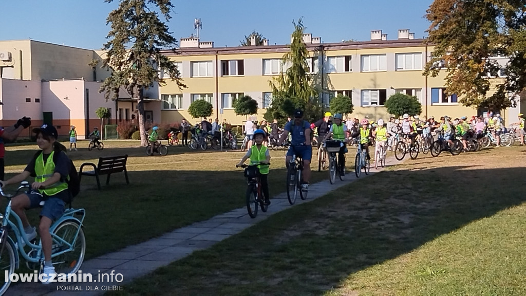 Rajd rowerowy uczniów SP 2 w Łowiczu