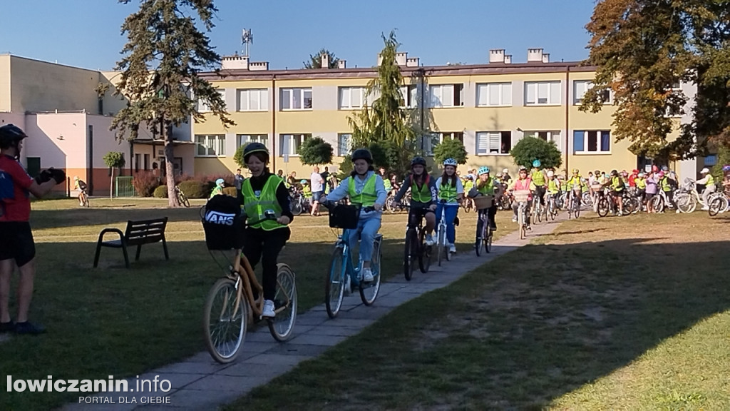Rajd rowerowy uczniów SP 2 w Łowiczu