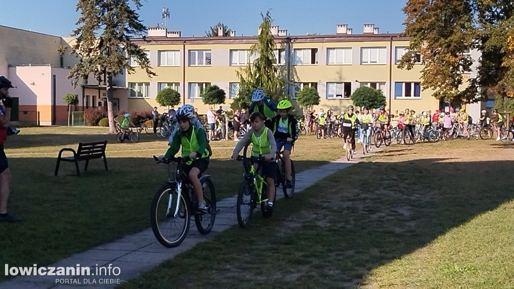 Rajd rowerowy uczniów SP 2 w Łowiczu