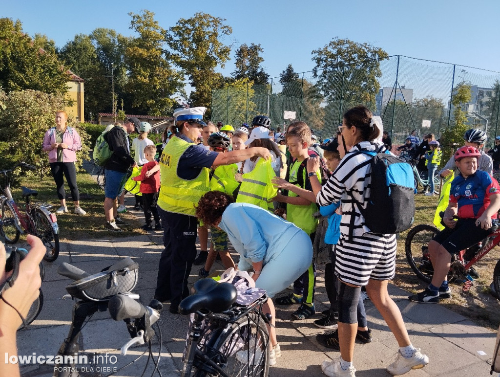 Rajd rowerowy uczniów SP 2 w Łowiczu