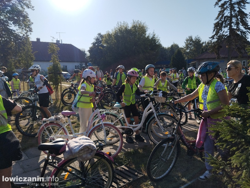 Rajd rowerowy uczniów SP 2 w Łowiczu