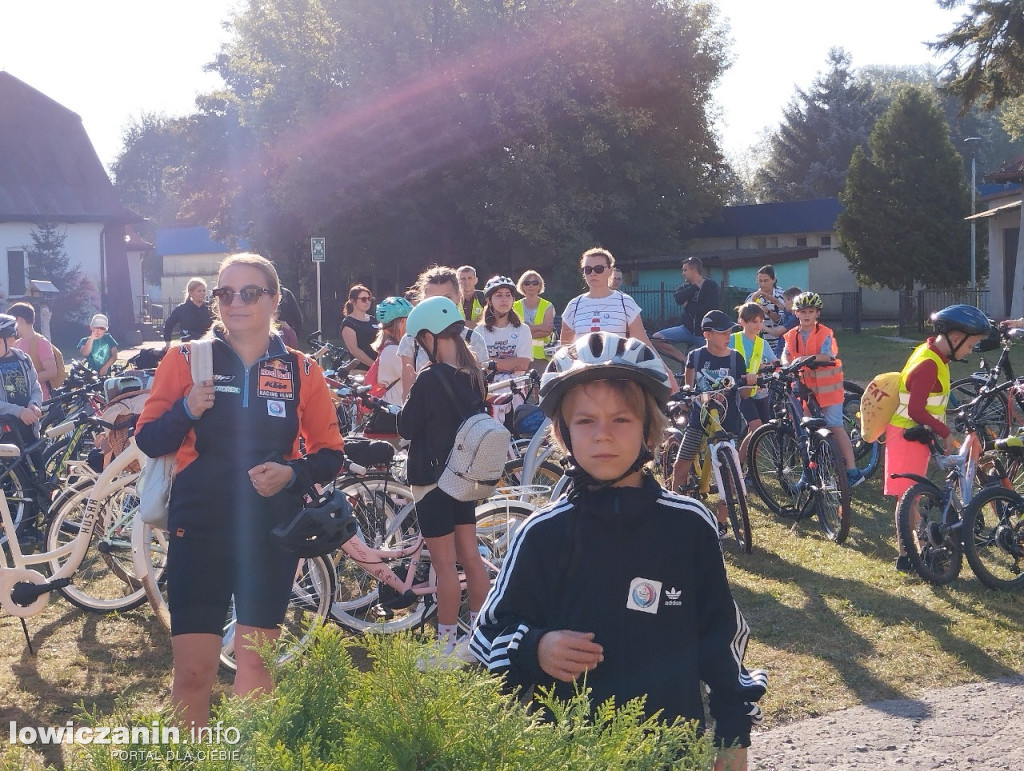 Rajd rowerowy uczniów SP 2 w Łowiczu