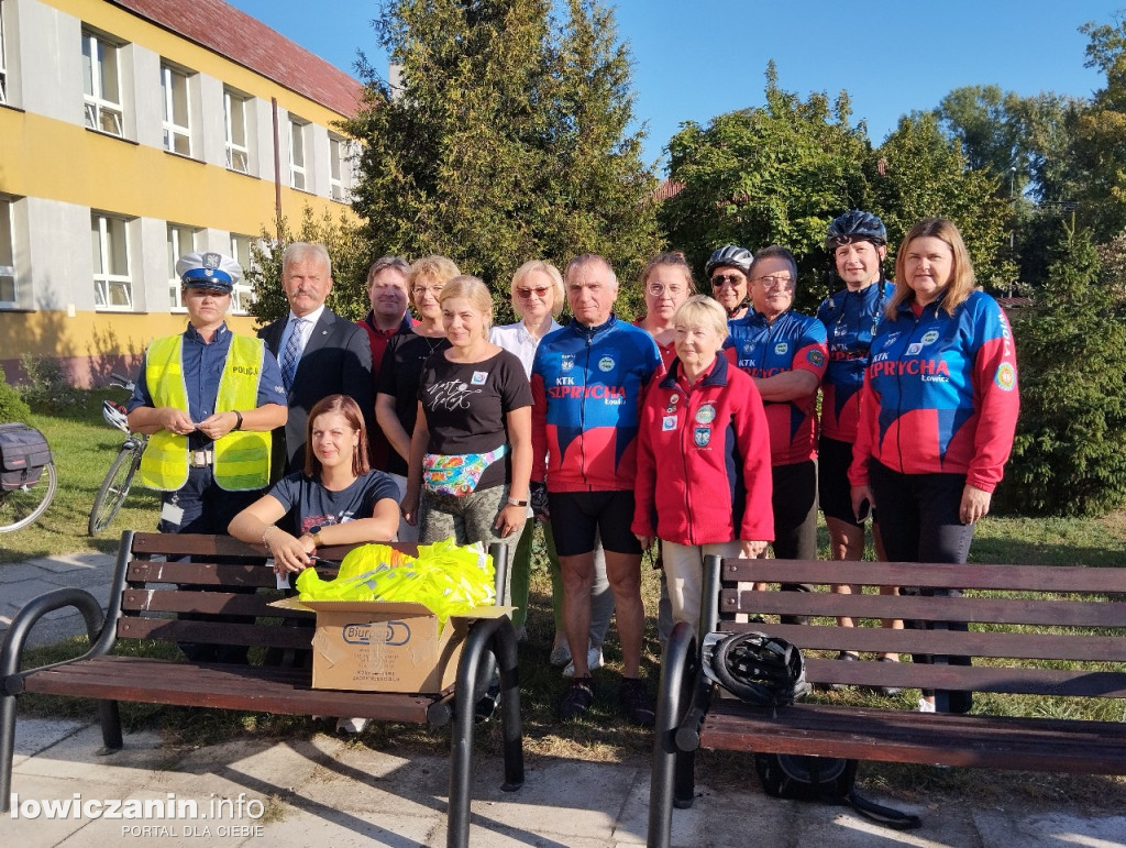 Rajd rowerowy uczniów SP 2 w Łowiczu