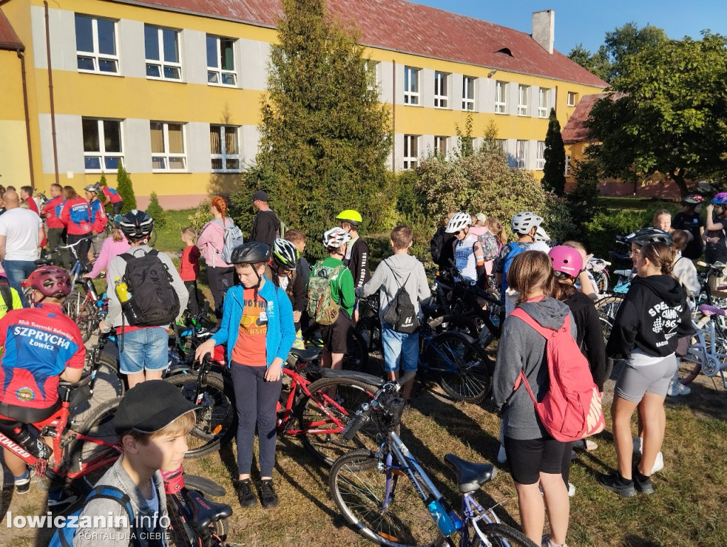 Rajd rowerowy uczniów SP 2 w Łowiczu