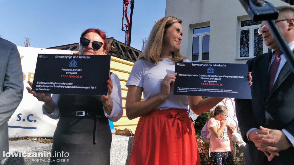 Wiceminister Edukacji Tomasz Rzymkowski gościł w Łowiczu