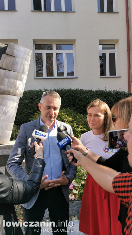 Wiceminister Edukacji Tomasz Rzymkowski gościł w Łowiczu