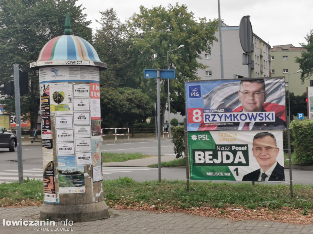 Kampania na targowisku w Łowiczu