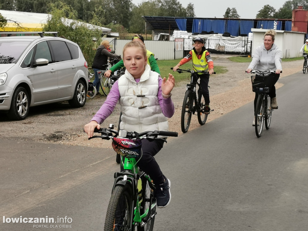 Rajd rowerowy w gminie Chąśno
