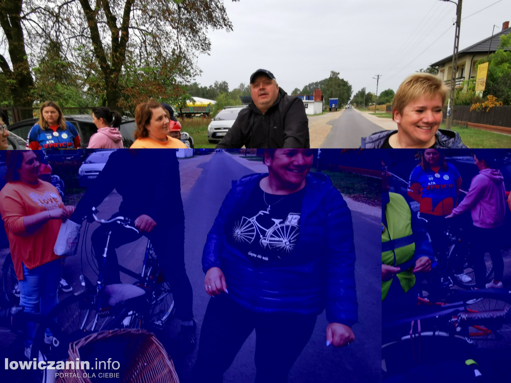 Rajd rowerowy w gminie Chąśno