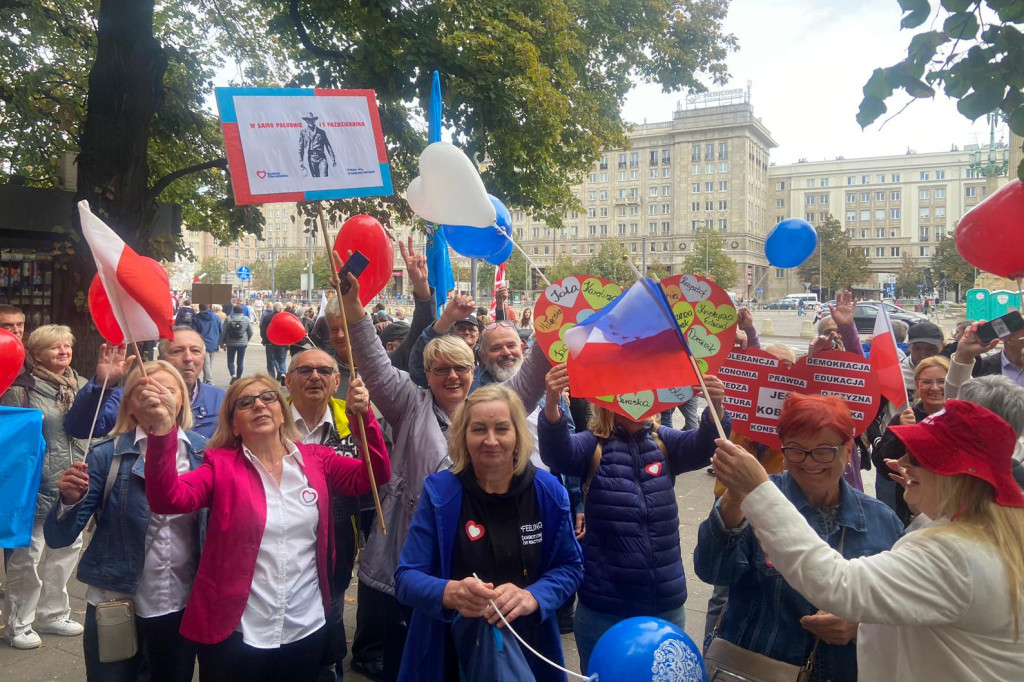 Łowicz na Marszu Miliona Serc w Warszawie
