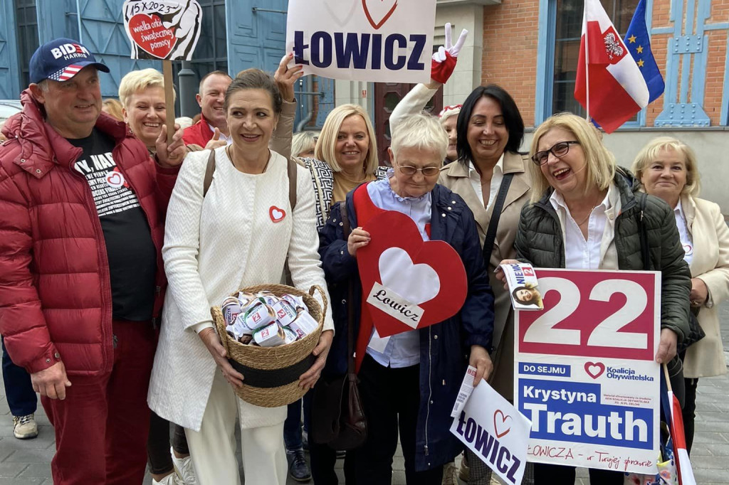 Łowicz obecny na spotkaniu z Tuskiem