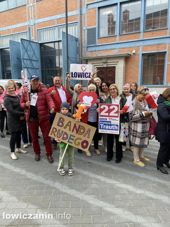 Łowicz obecny na spotkaniu z Tuskiem