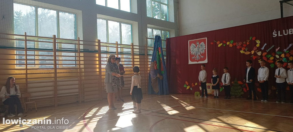 Pasowanie pierwszoklasistów SP w Bełchowie
