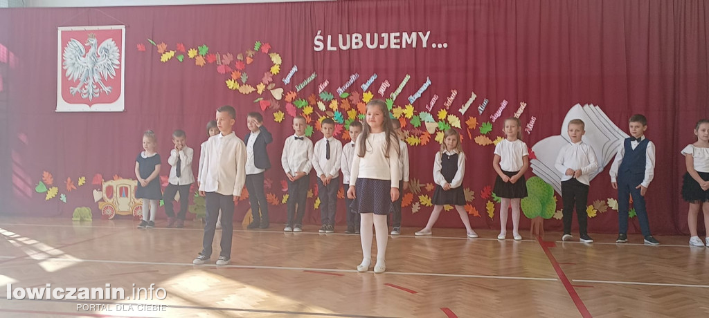 Pasowanie pierwszoklasistów SP w Bełchowie