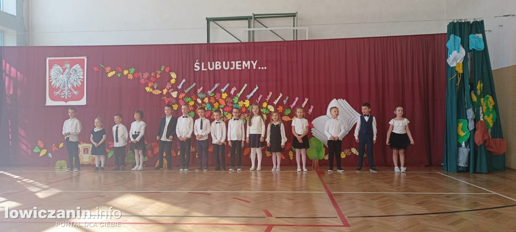 Pasowanie pierwszoklasistów SP w Bełchowie