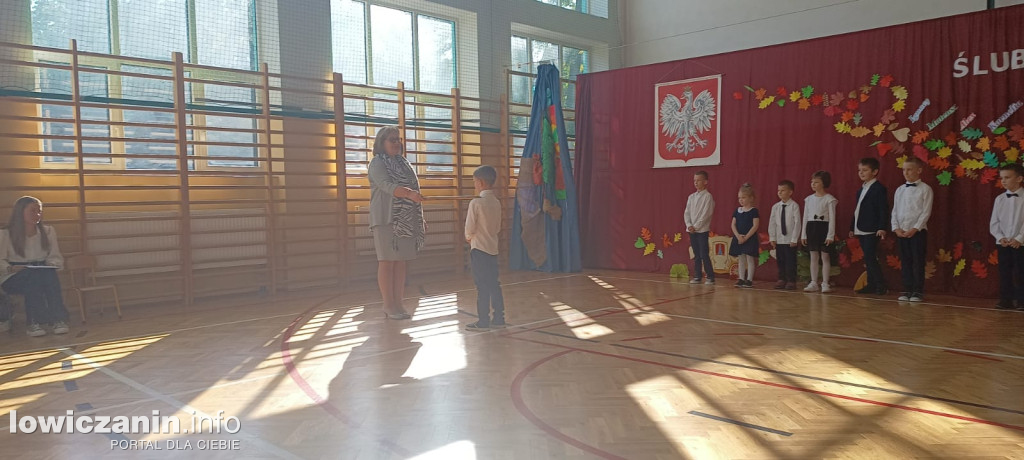 Pasowanie pierwszoklasistów SP w Bełchowie