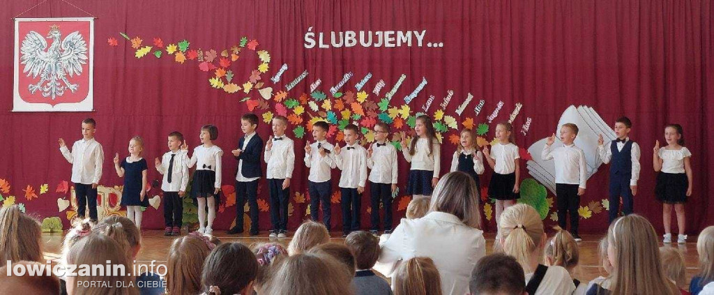 Pasowanie pierwszoklasistów SP w Bełchowie