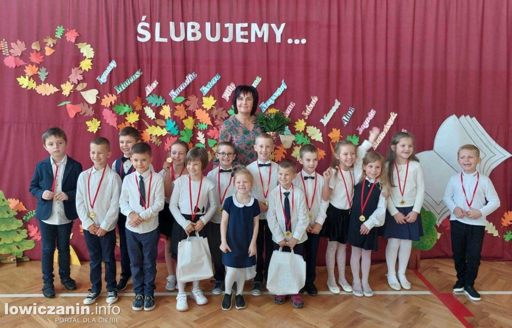 Pasowanie pierwszoklasistów SP w Bełchowie