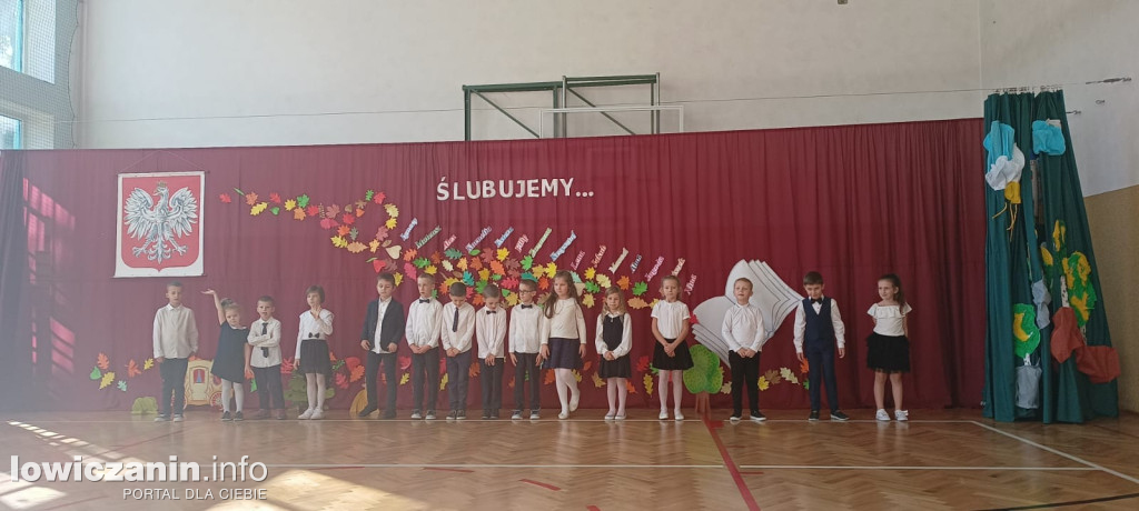 Pasowanie pierwszoklasistów SP w Bełchowie