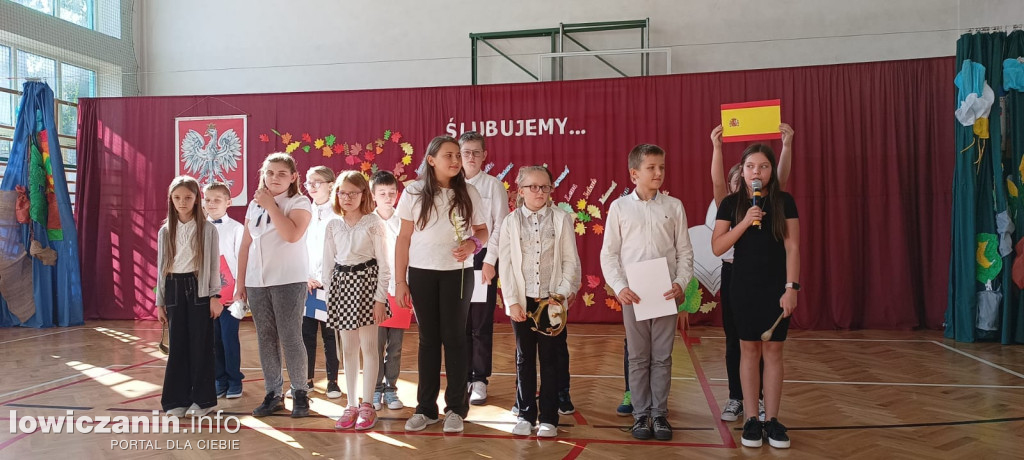 Pasowanie pierwszoklasistów SP w Bełchowie