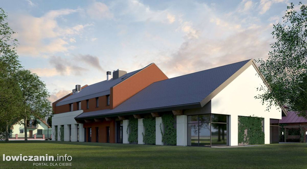 Trwa budowa nowej biblioteki w Nieborowie