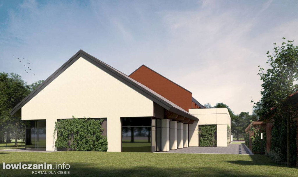 Trwa budowa nowej biblioteki w Nieborowie