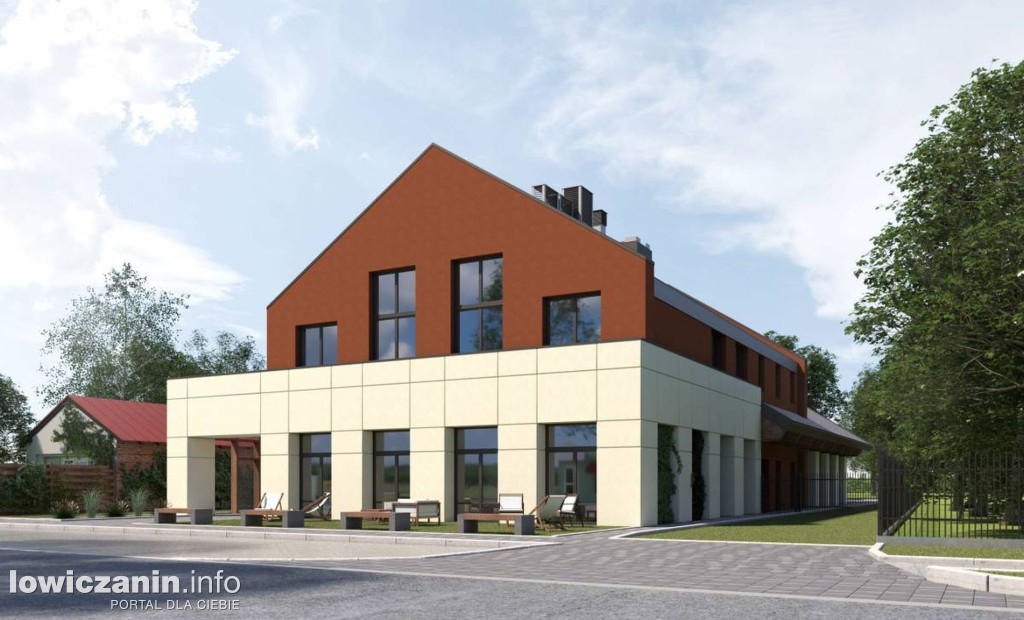 Trwa budowa nowej biblioteki w Nieborowie